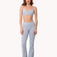 Set Bota Ancha Azul