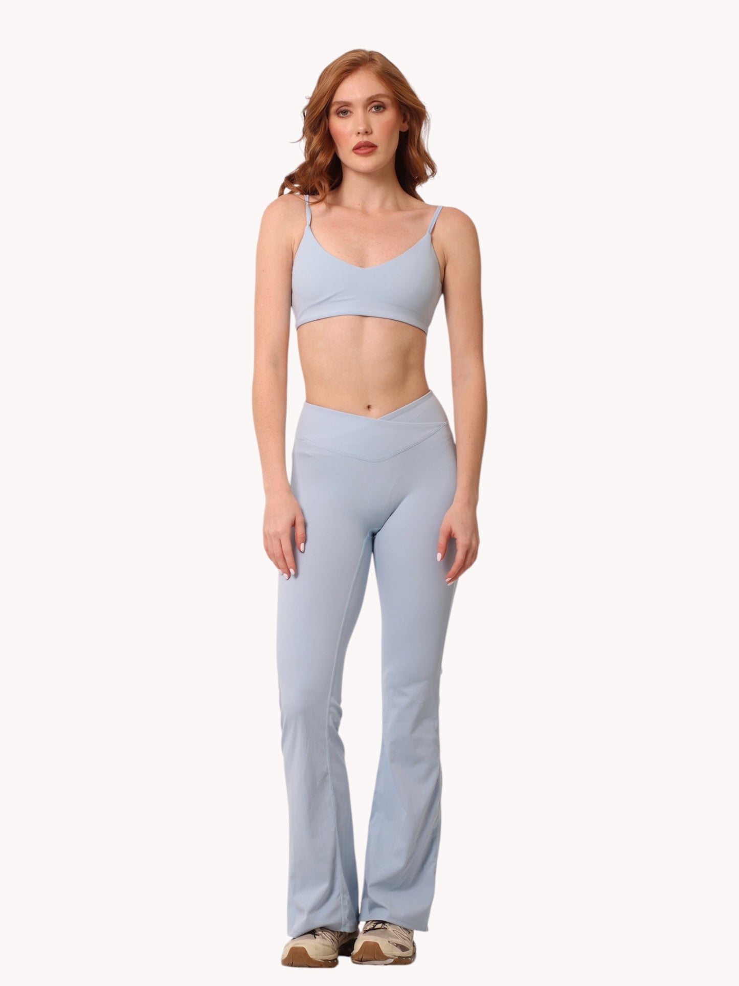 Set Bota Ancha Azul