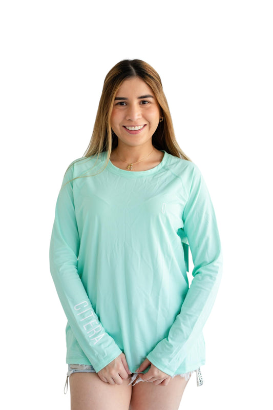 Franela UV Básica Menta