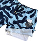 Short Algas Azules