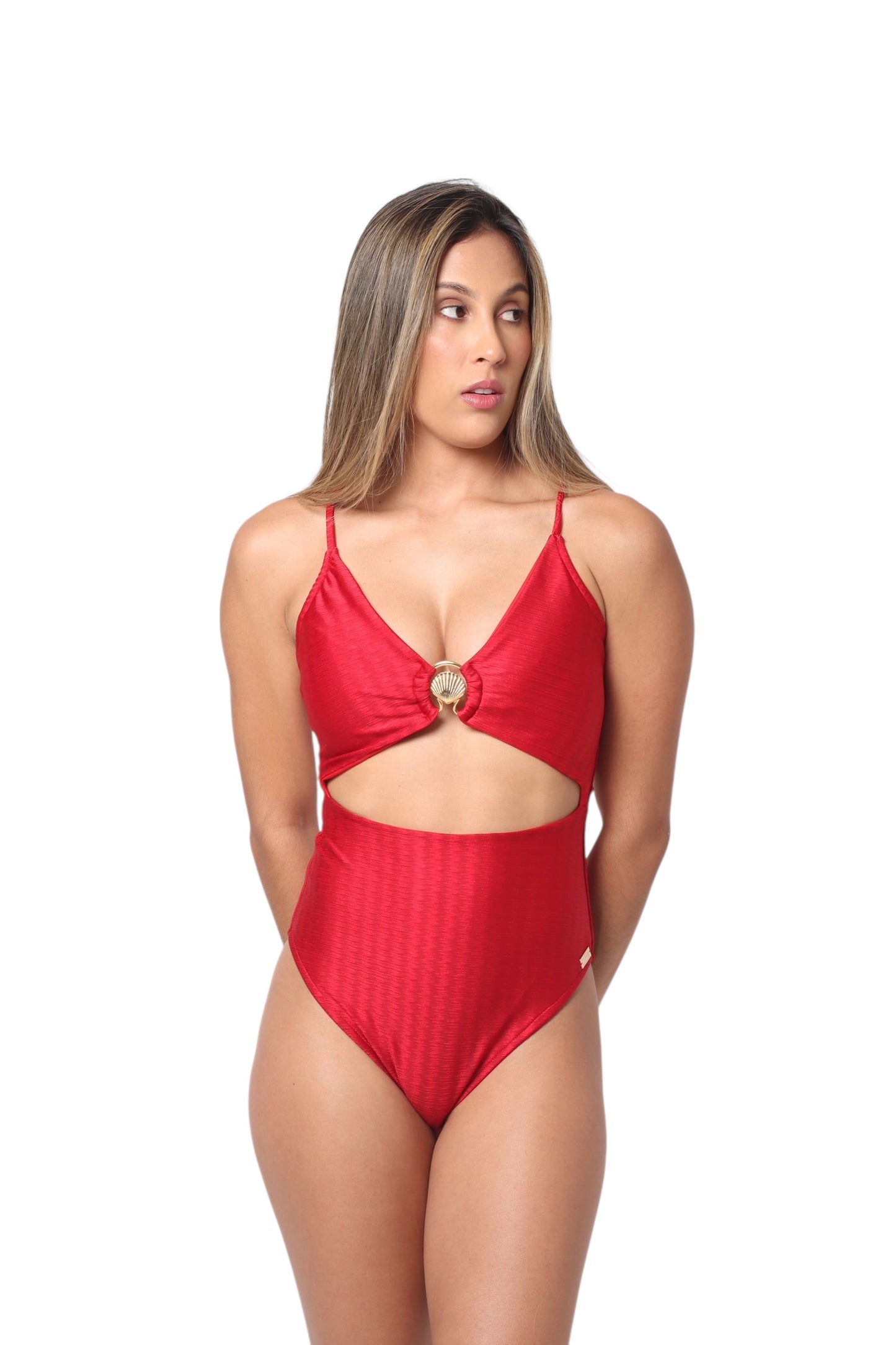Vicky Texturizado Rojo