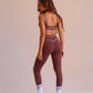Set Leggings Marrón