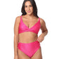 Lisboa Panty Alta Texturizado Fucsia