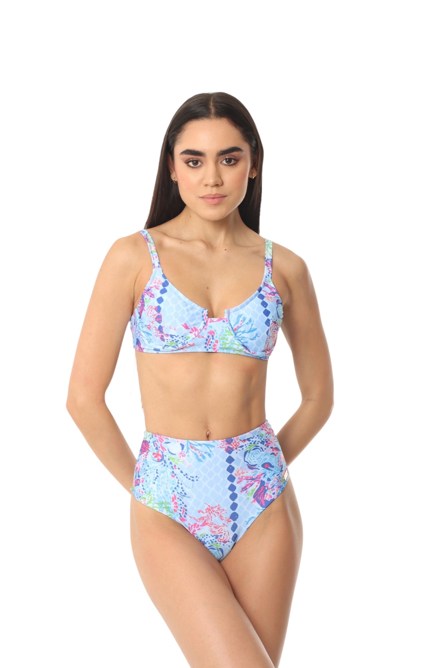 Jenny Panty Alta Coral Blue