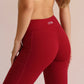 Leggings Bota Ancha Rojo