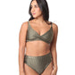 Lisboa Panty Alta Texturizado Verde