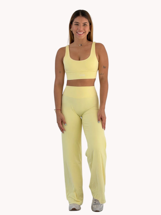 Set Bota Recta Amarillo