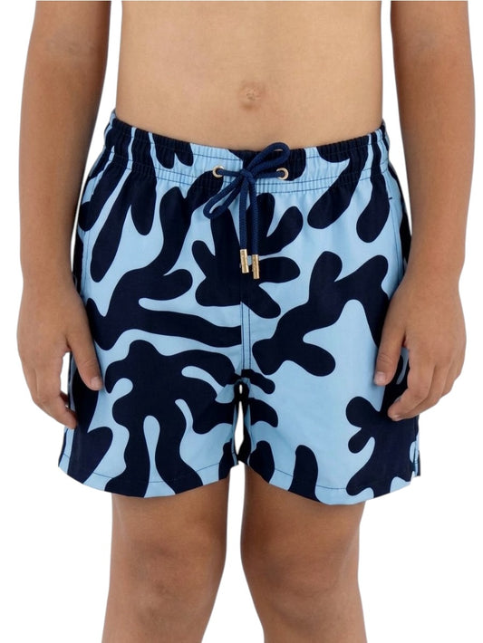 Short Algas Azules