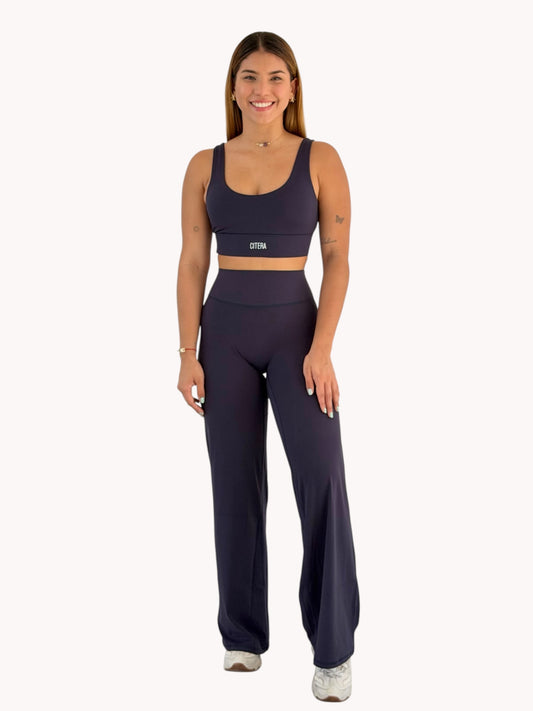 Set Bota Recta Azul