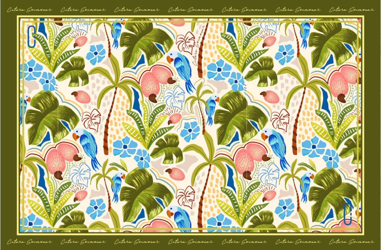 Pareo Match Choroni Tropical