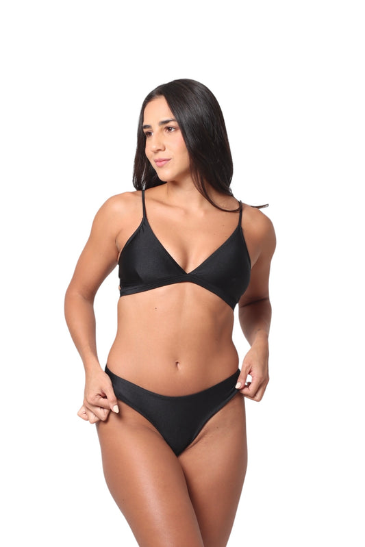 Sol Panty Semi Negro