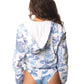Chaqueta Match Blue Tropical