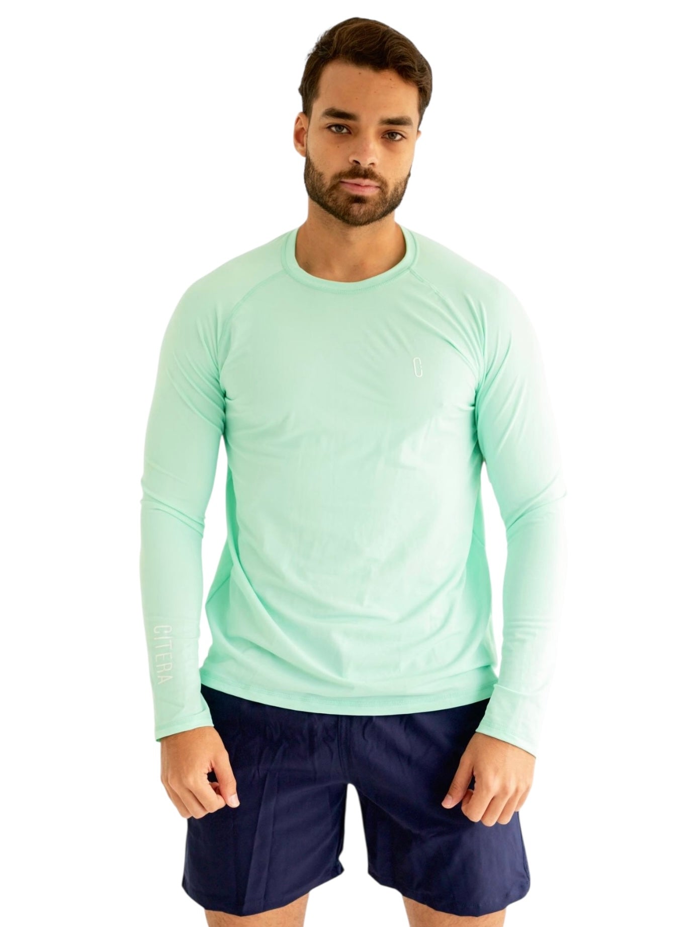 Franela UV Básica Menta