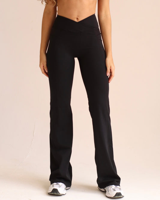 Leggings Bota Ancha Negro