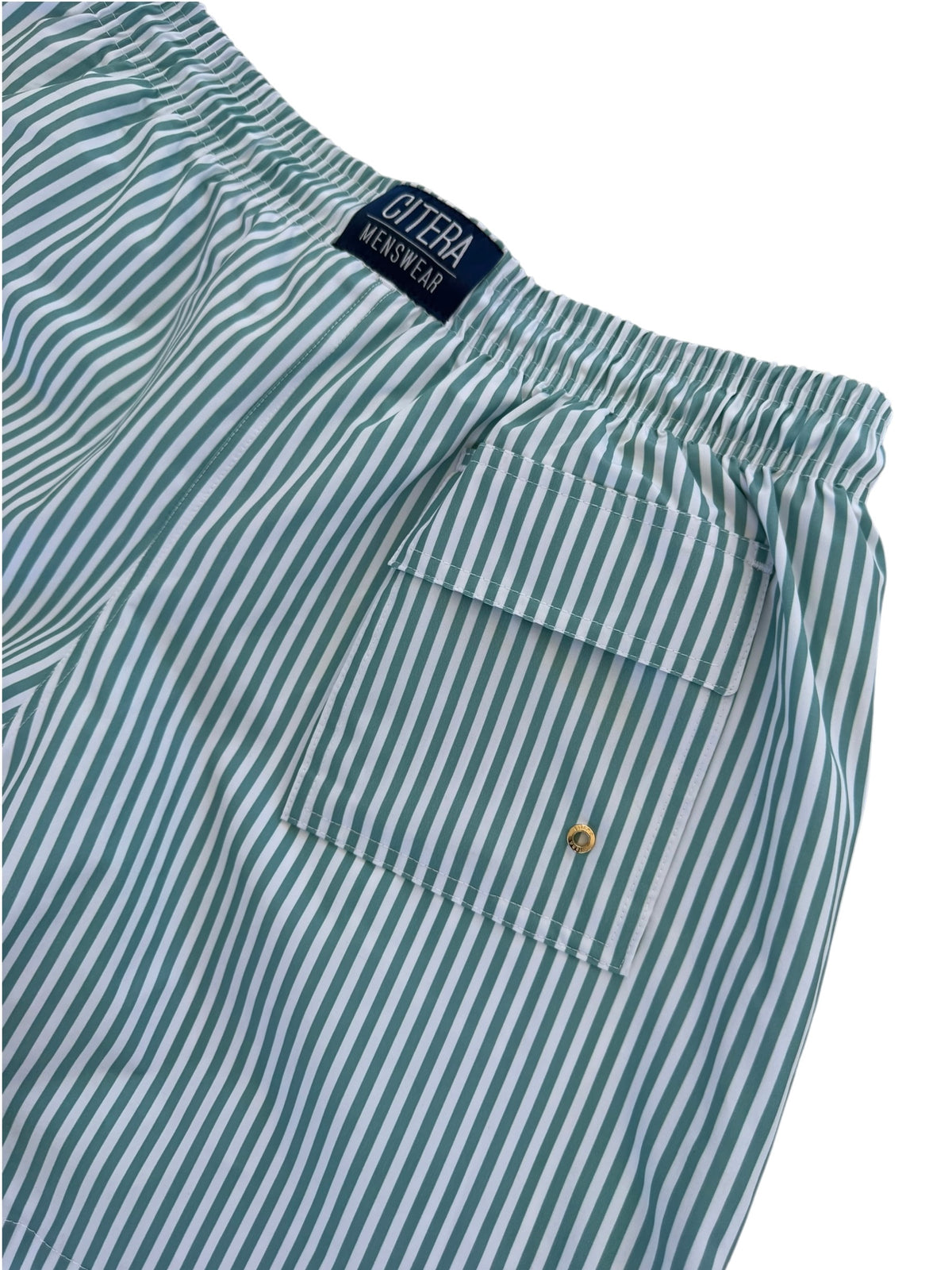 Short Green Stripes