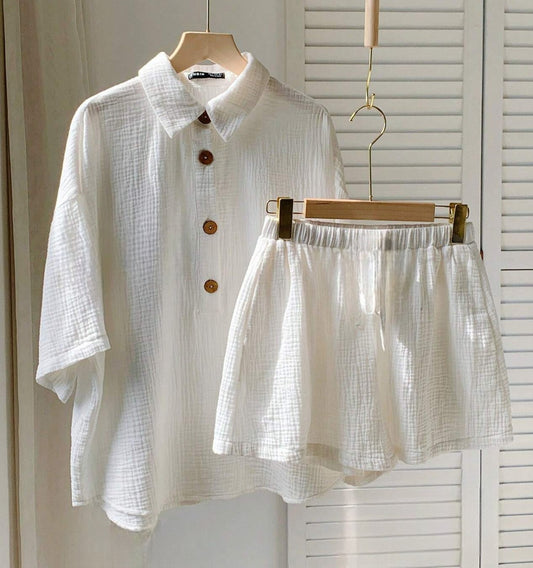 Conjunto Lino Blanco