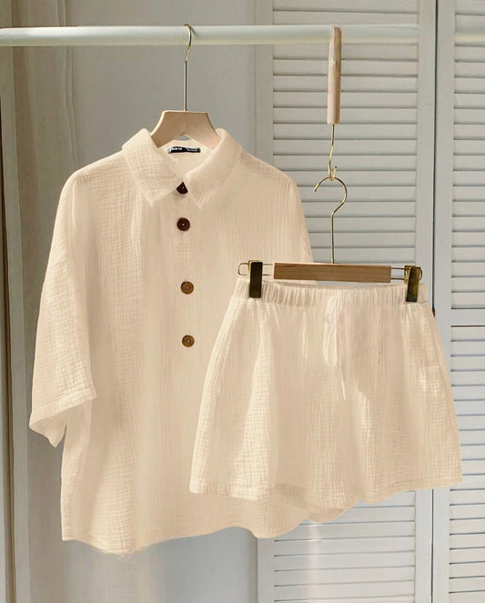 Conjunto Lino Beige