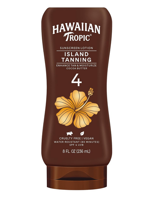 Hawaiian Tropic Lotion Island Tanning SPF4