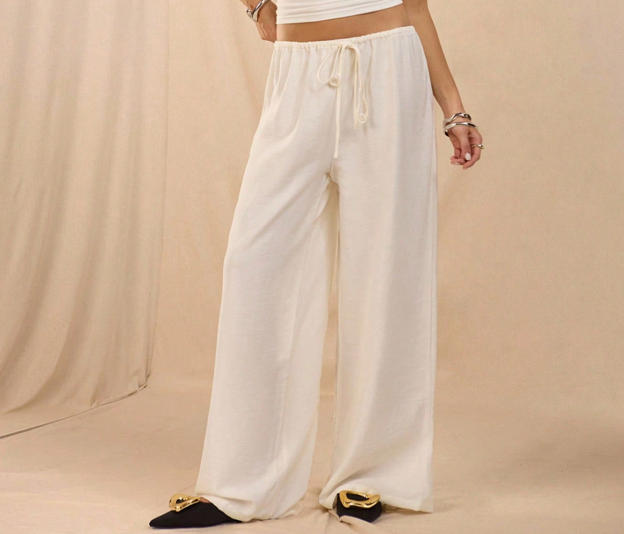 Pantalon Blanco