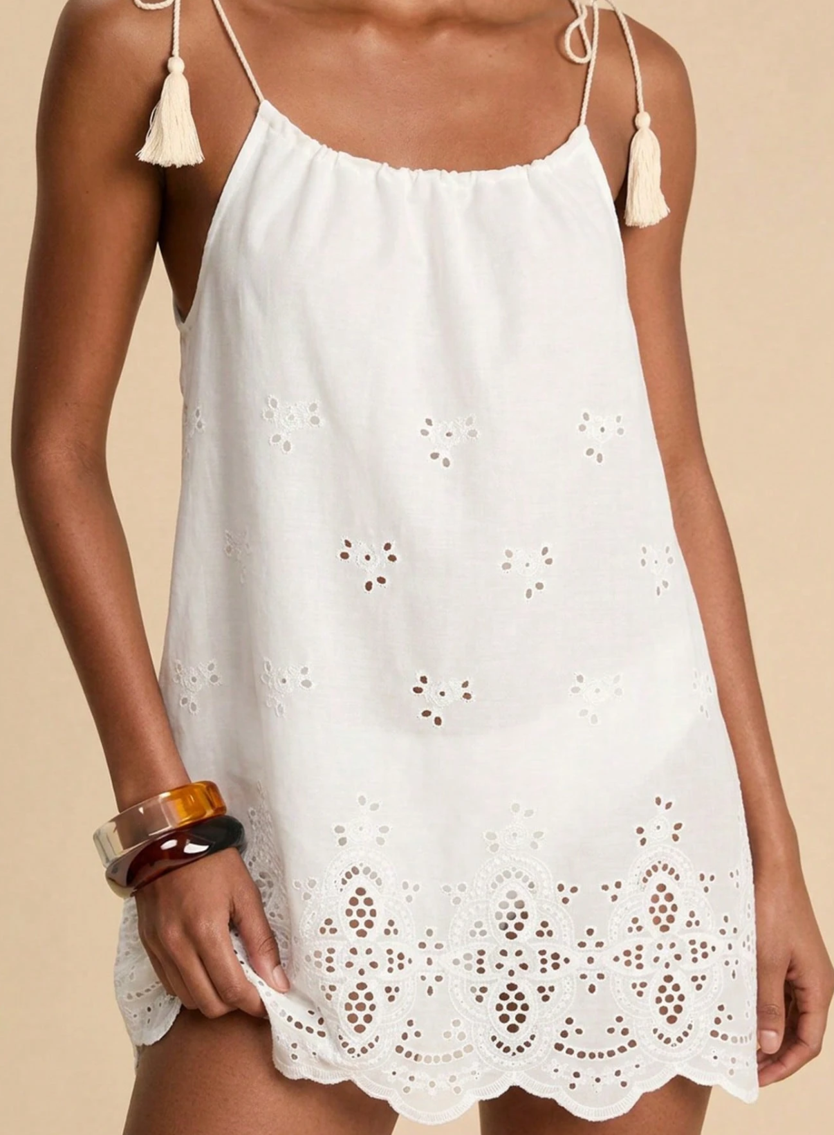 Vestido Corto Blanco