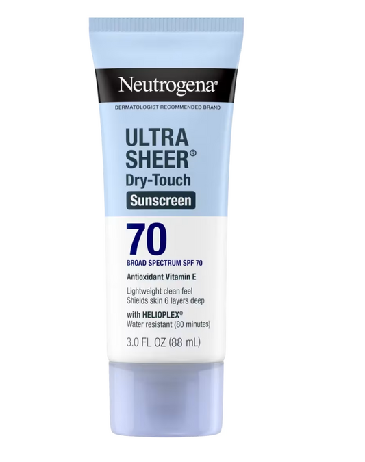 Neutrogena Ultra Sheer 70SPF Crema