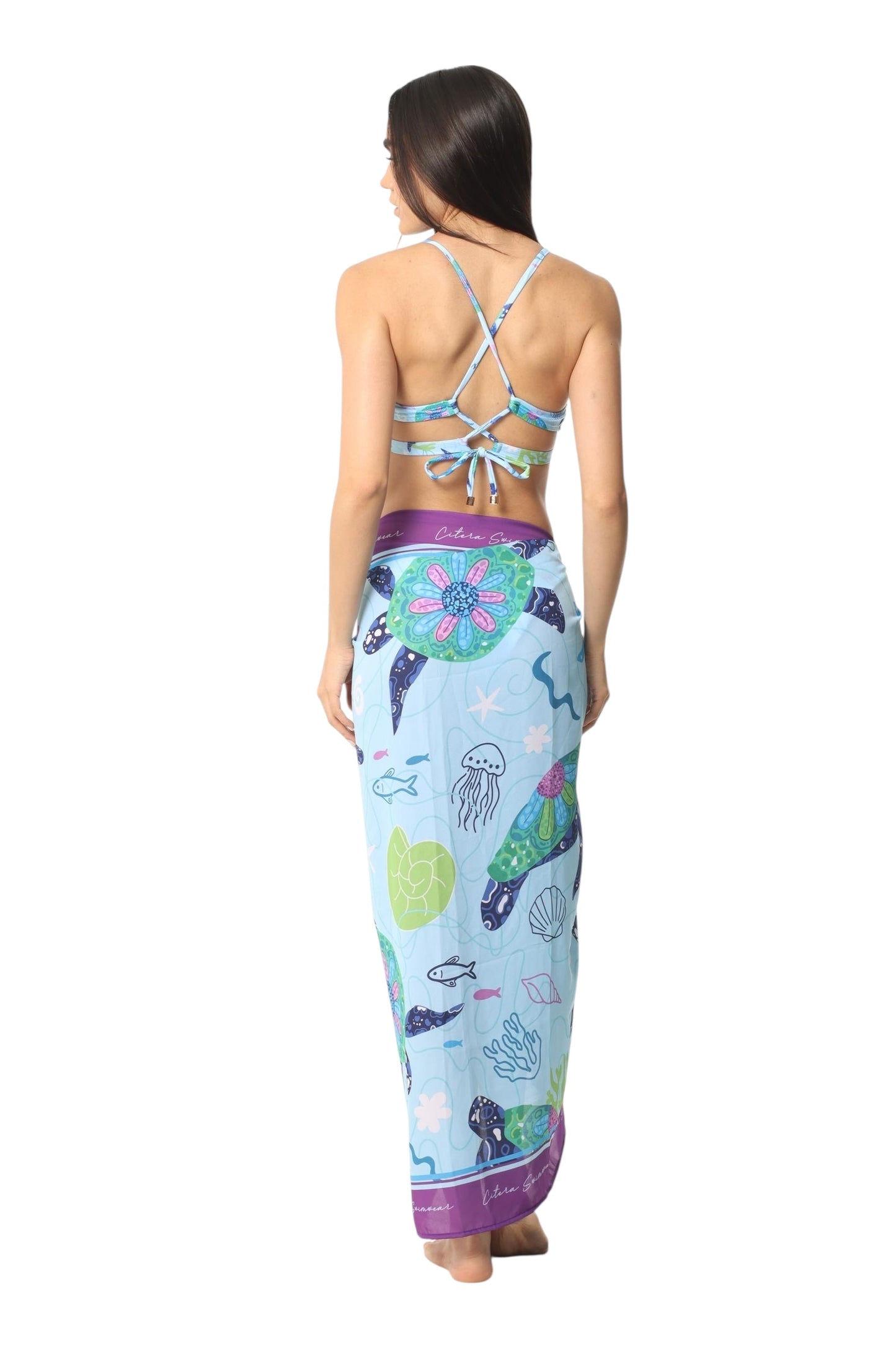 Pareo Match Turtle Groovy