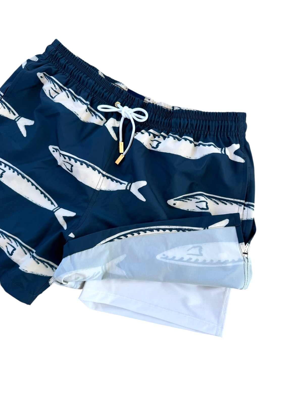 Short Sardinas Azules
