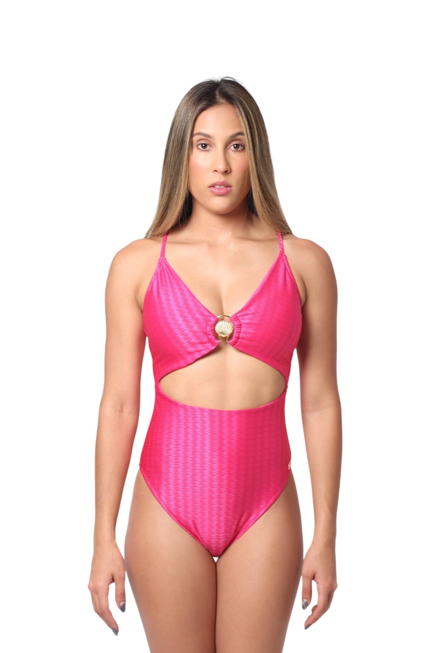 Vicky Texturizado Fucsia