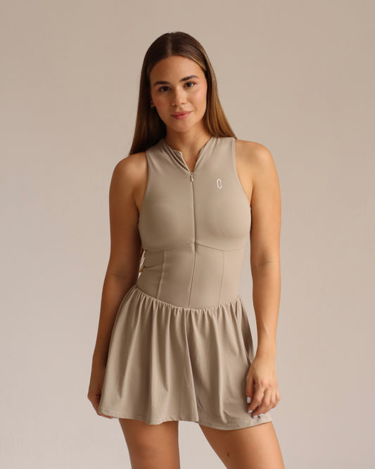 Vestido Beige