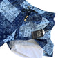 Short Blue Bandana
