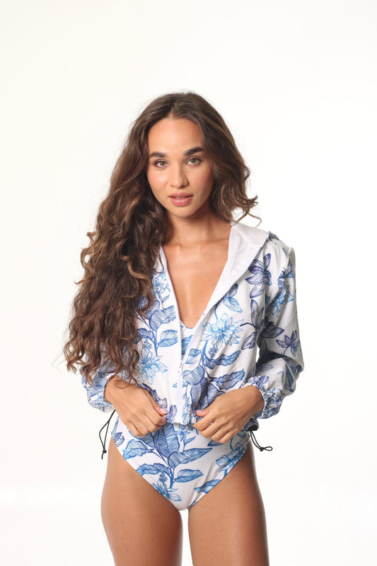 Chaqueta Match Blue Tropical