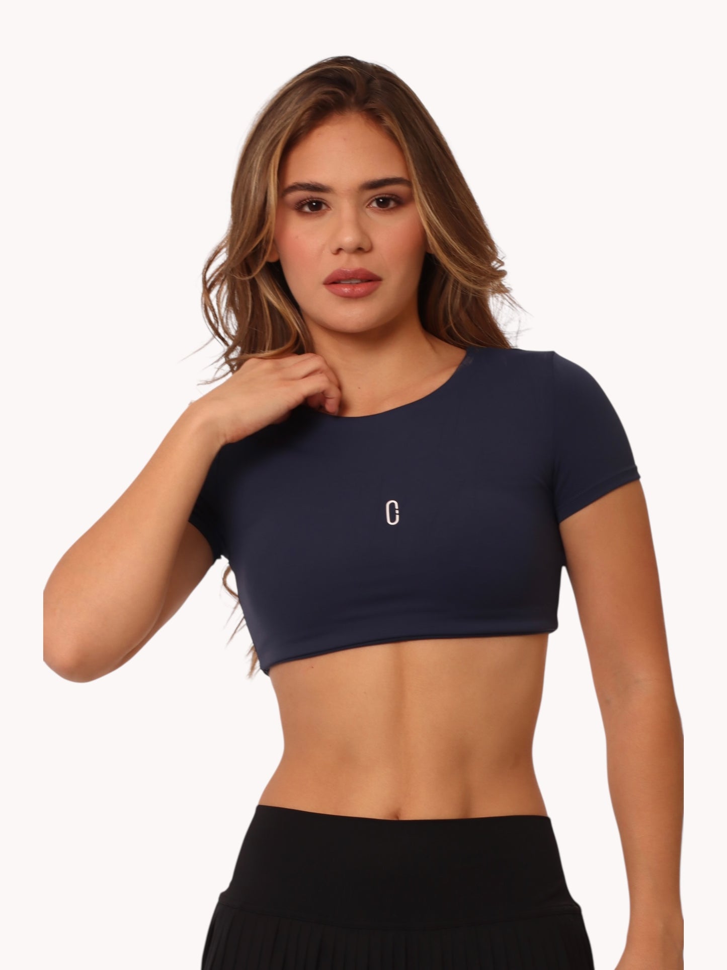 Top Azul Marino