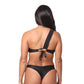 Gibraltar Texturizado Panty Semi Negro
