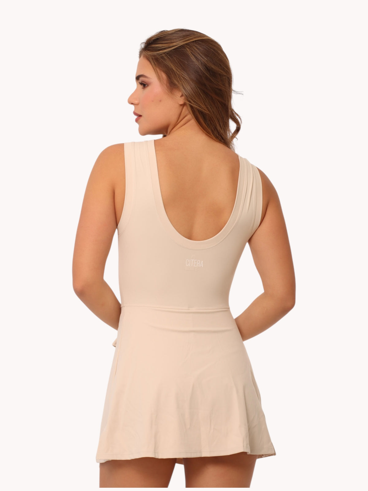 Vestido Beige