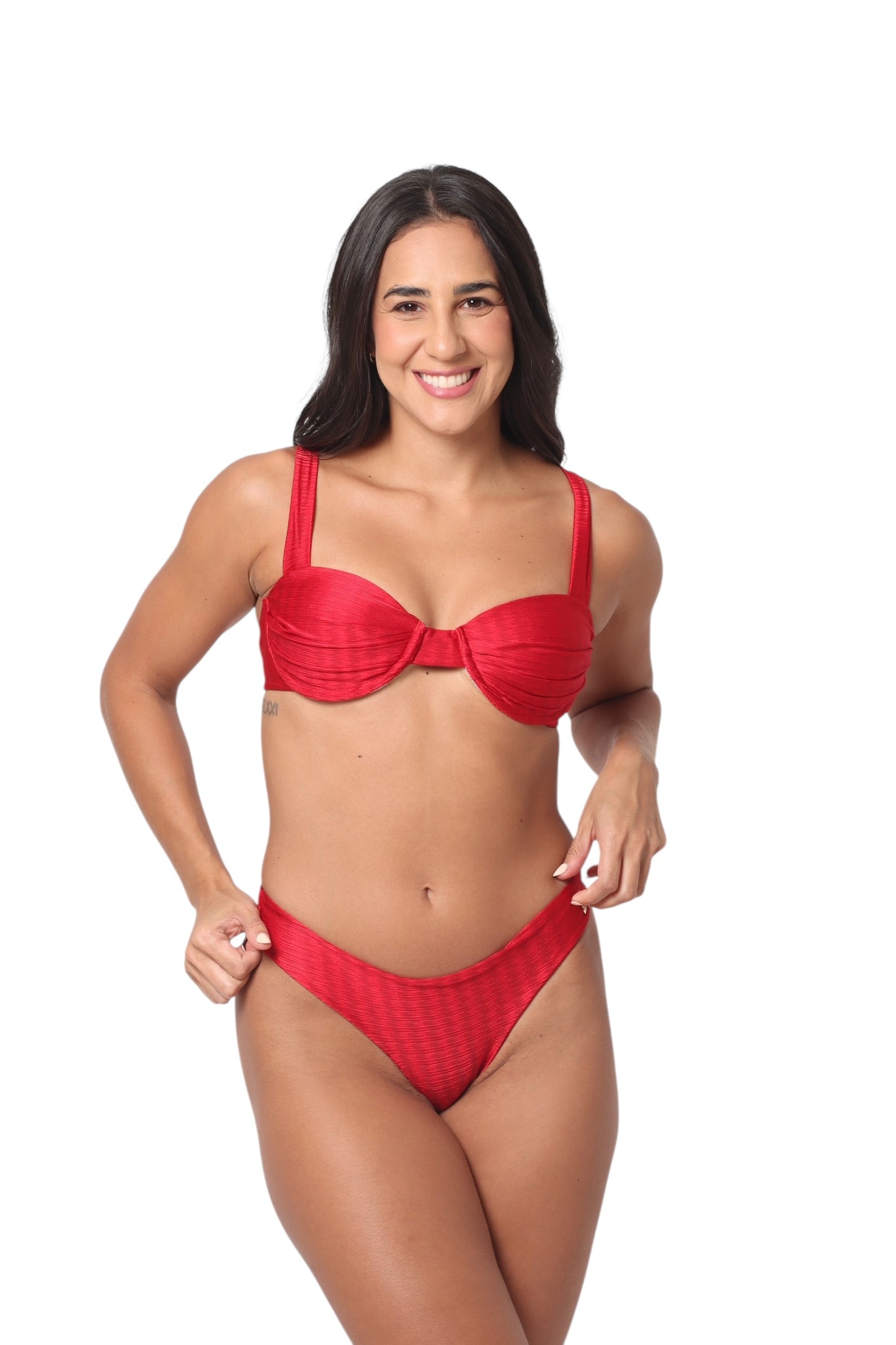 Aqua Texturizado Rojo