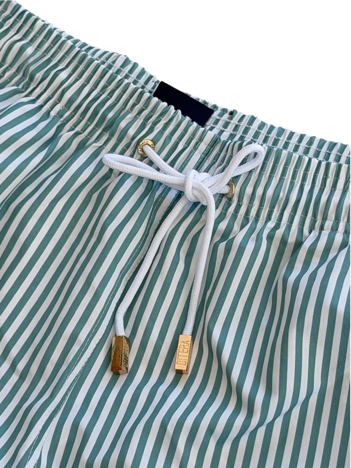 Short Green Stripes