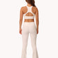 Set Bota Ancha Acanalado Blanco